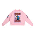 Essential Fleece Mock-Neck Crew Sweatshirt