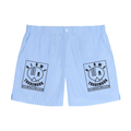 Striped Elastic Waist Shorts