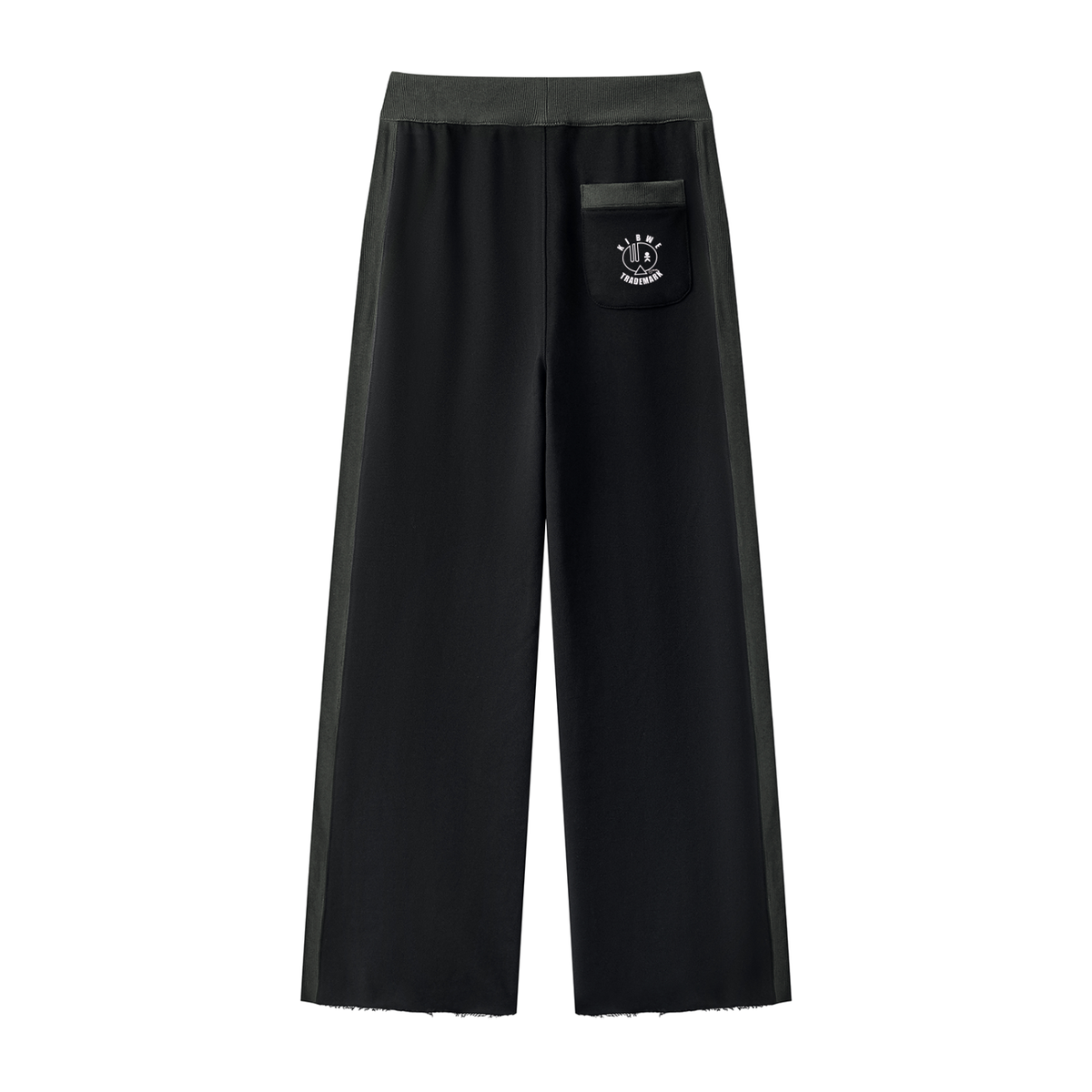 Women's Color Block Raw Hem Sweatpants