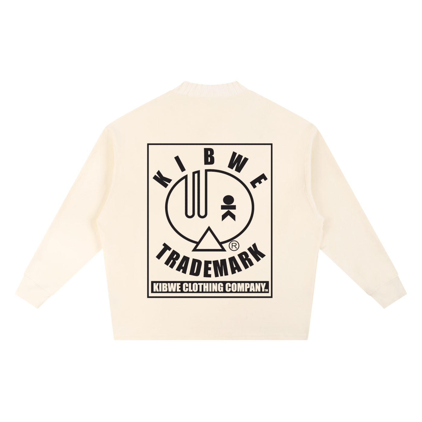 Knitted Round Neck Oversize Sweatshirt