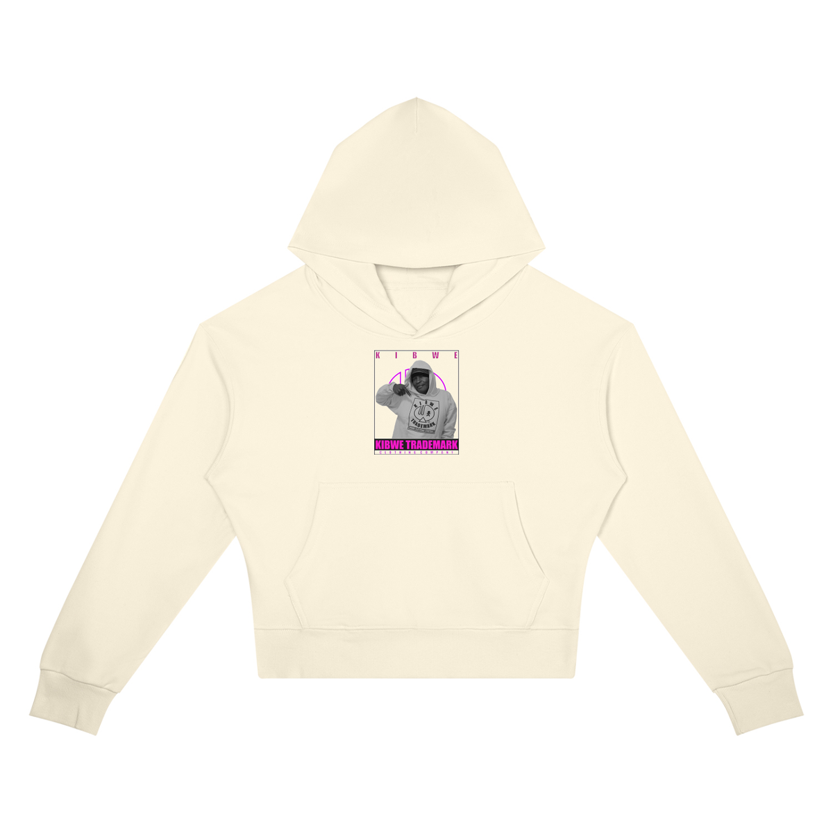 Women’s Crop Drop Shoulder Hoodie