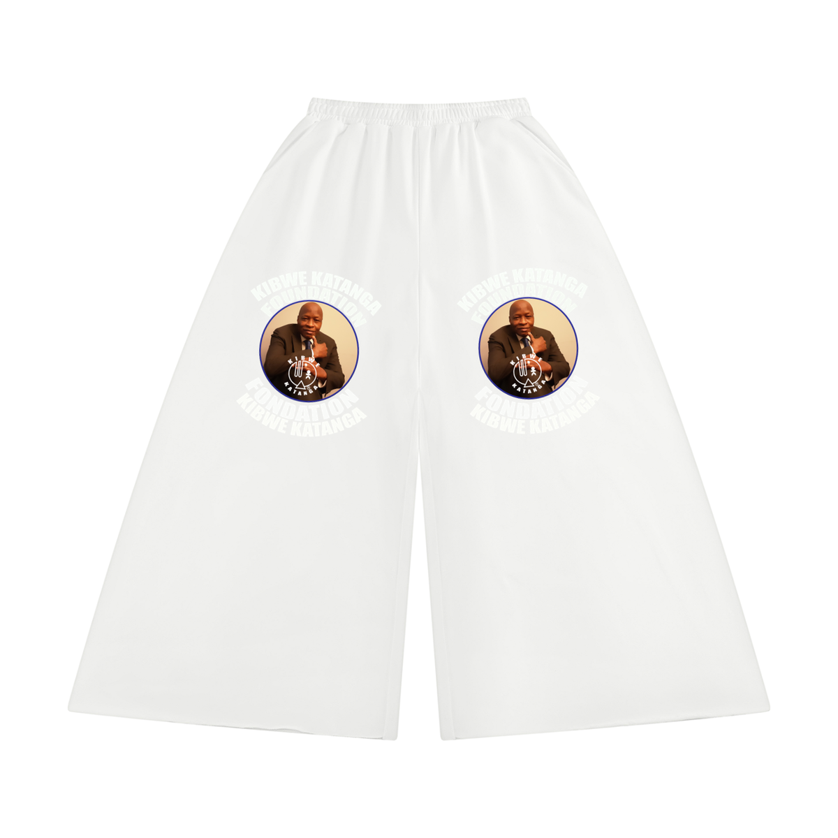 Women's Raw Edge Wide Leg Sweatpants