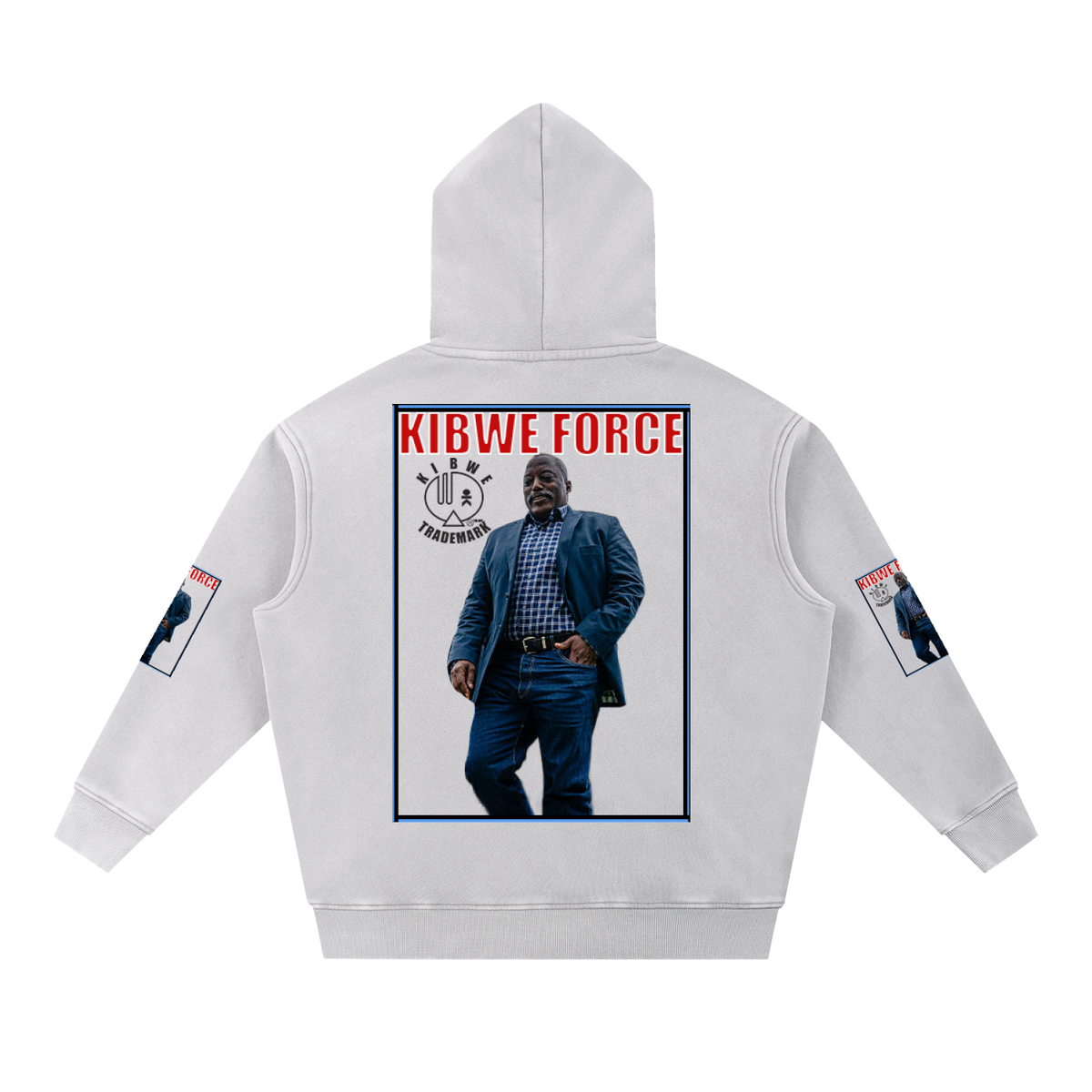 Snow Wash Fleece Oversize Hoodie