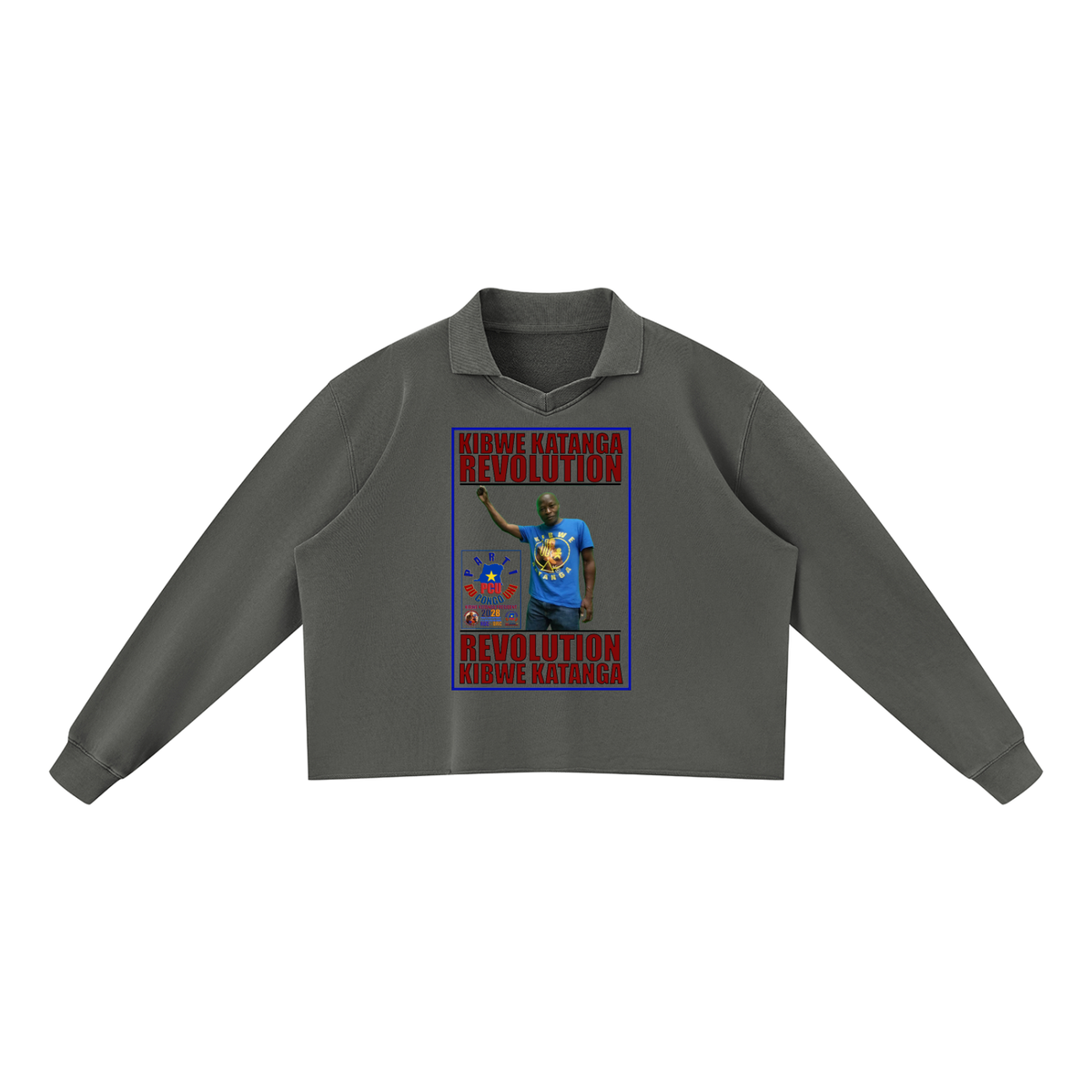 Unisex Mineral Wash Pullover Sweatshirt