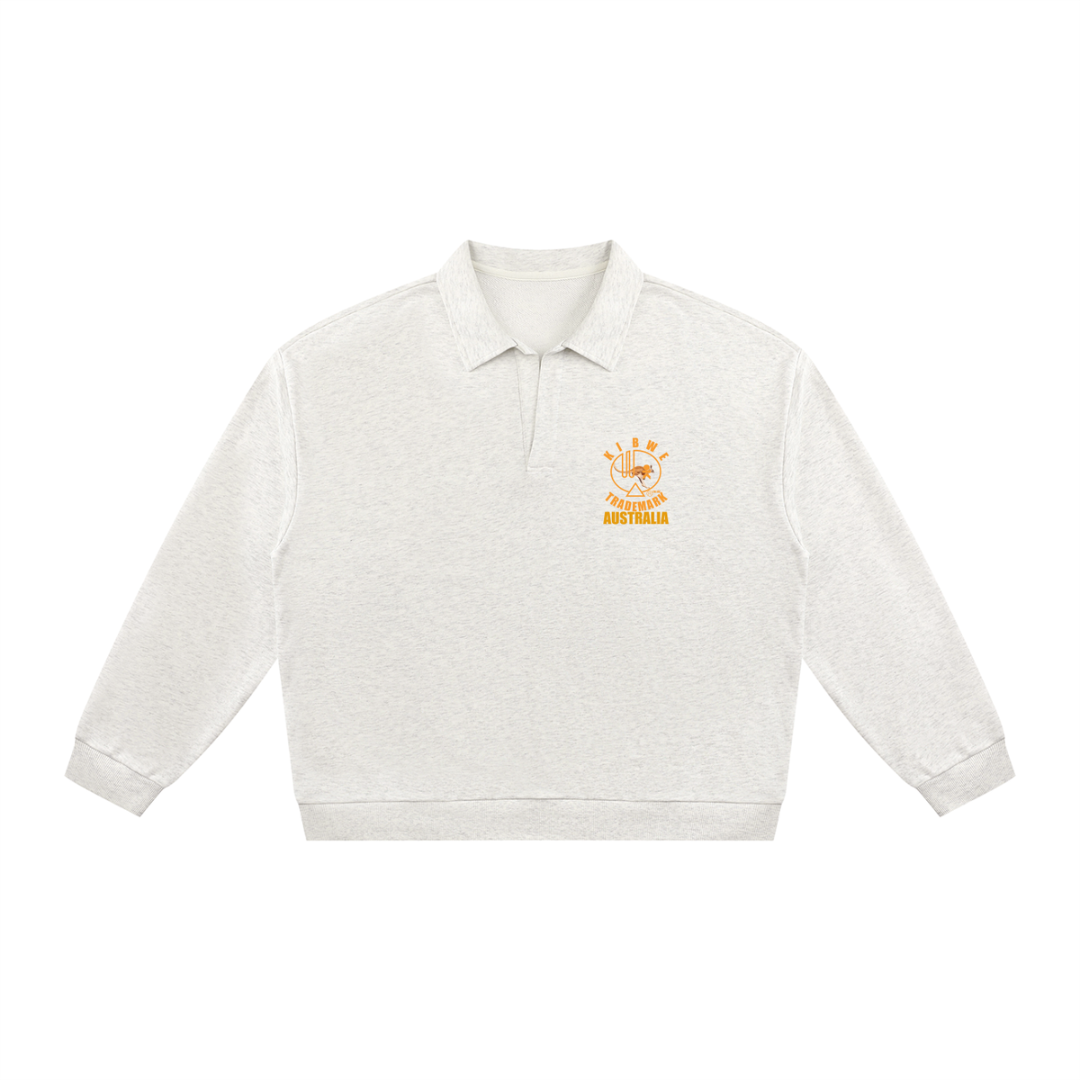 Unisex Oversized Collared Sweatshirt