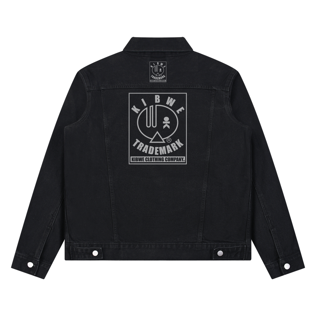 Unisex Vintage Wash Denim Jacket