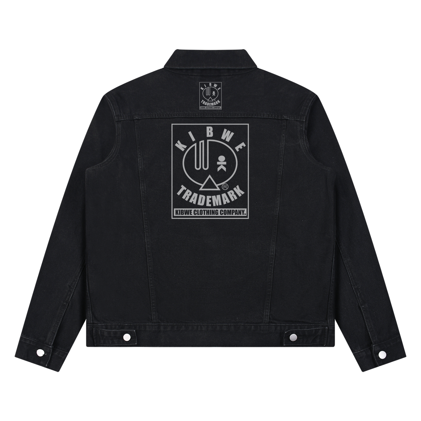 Unisex Vintage Wash Denim Jacket