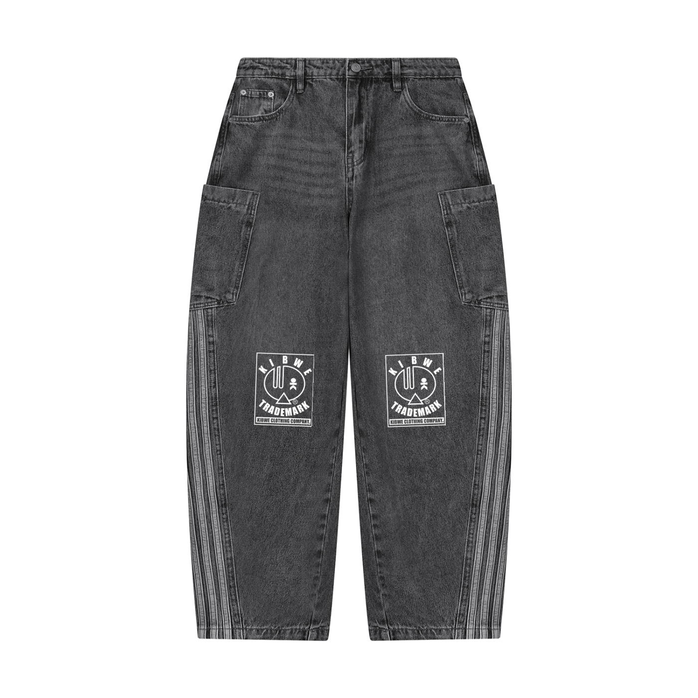 Women's Vintage Wash Barrel Leg Jeans