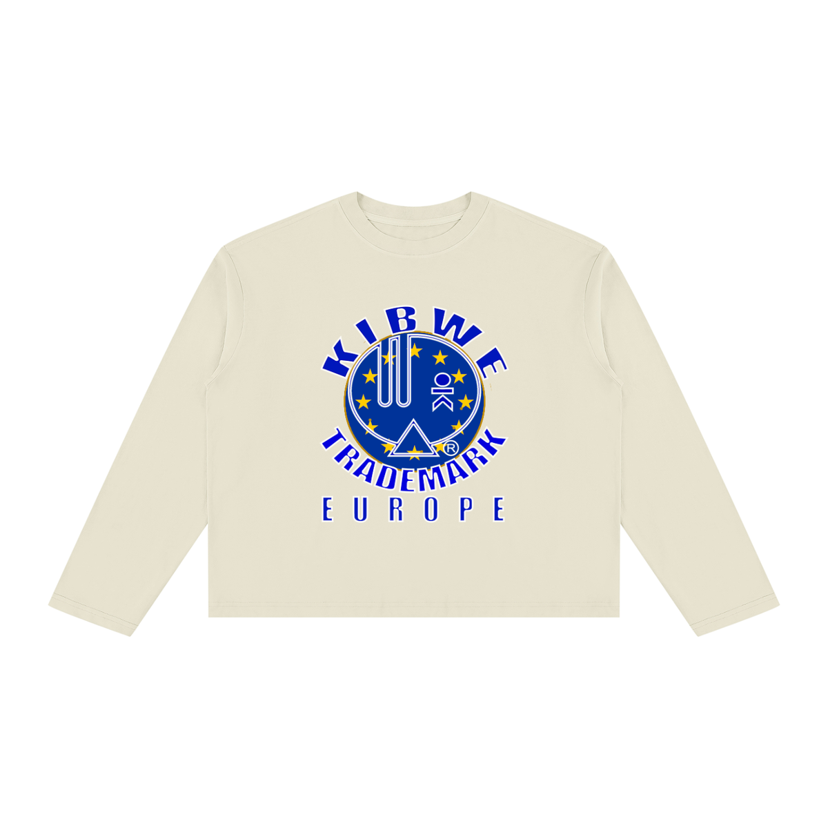 Unisex Vintage Wash Long Sleeve Boxy T-Shirt