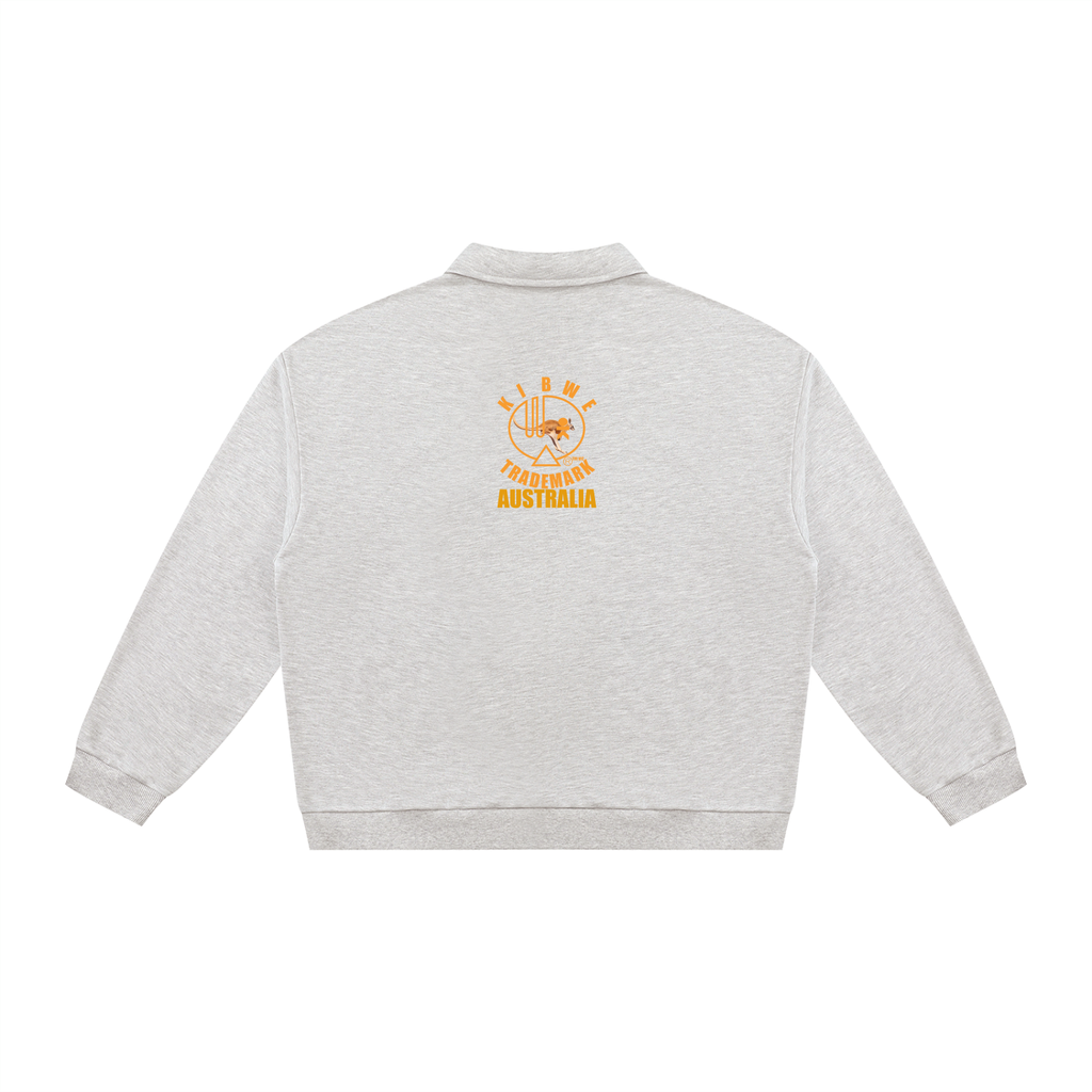Unisex Oversized Collared Sweatshirt