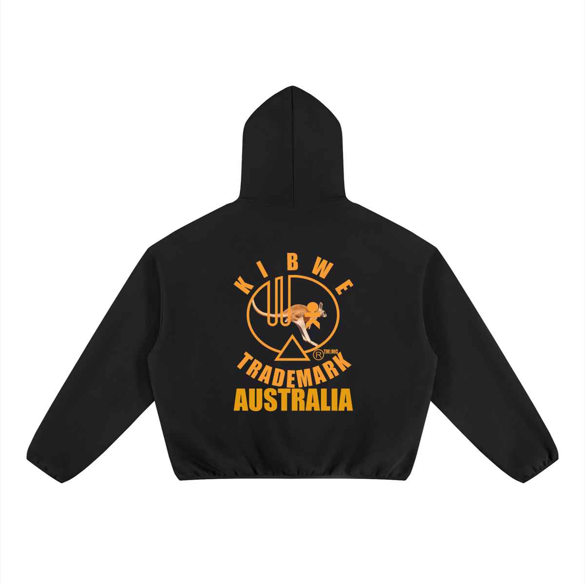 Unisex Boxy Piping Fleece Hoodie