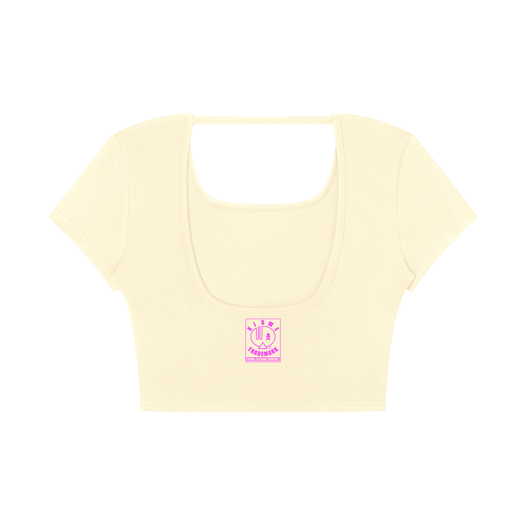 Women's Square Neck Crop T-Shirt