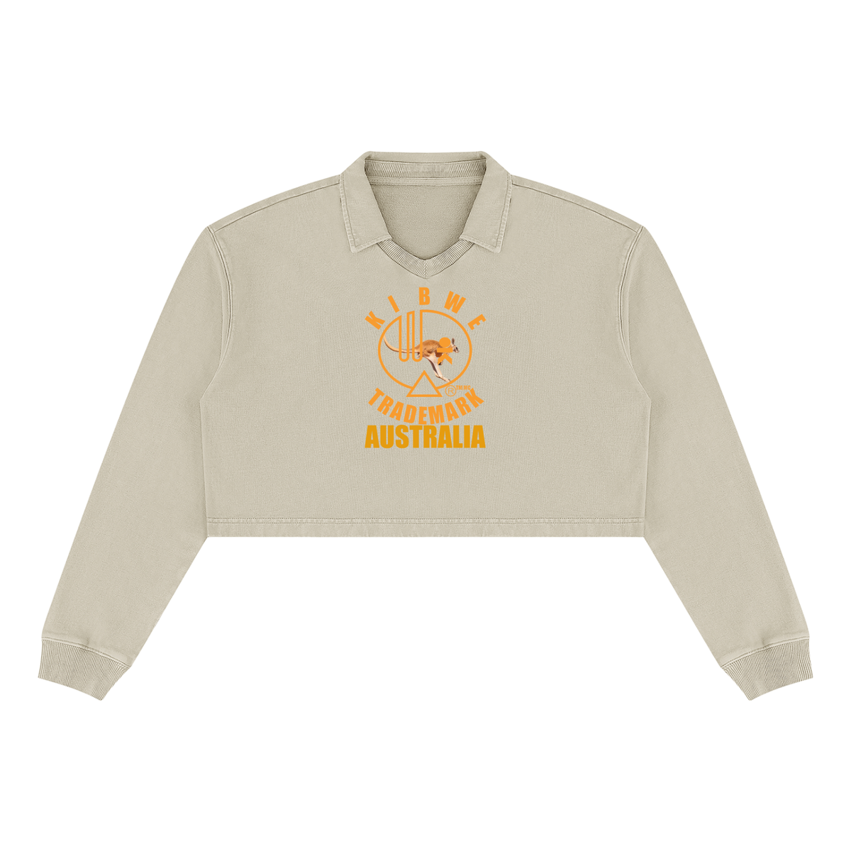 Women’s Vintage Wash Crop Sweatshirt