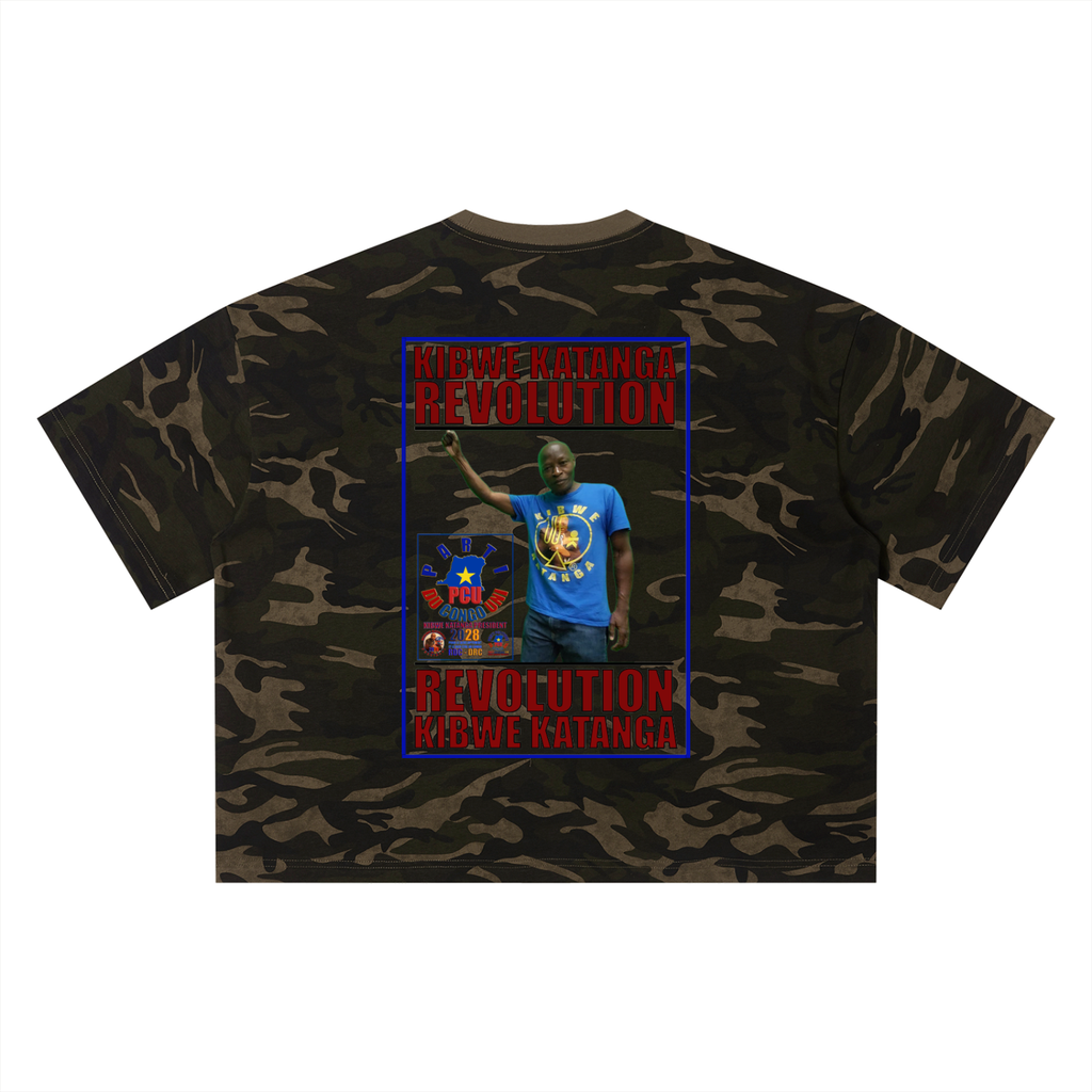 Unisex Camo Boxy T-Shirt