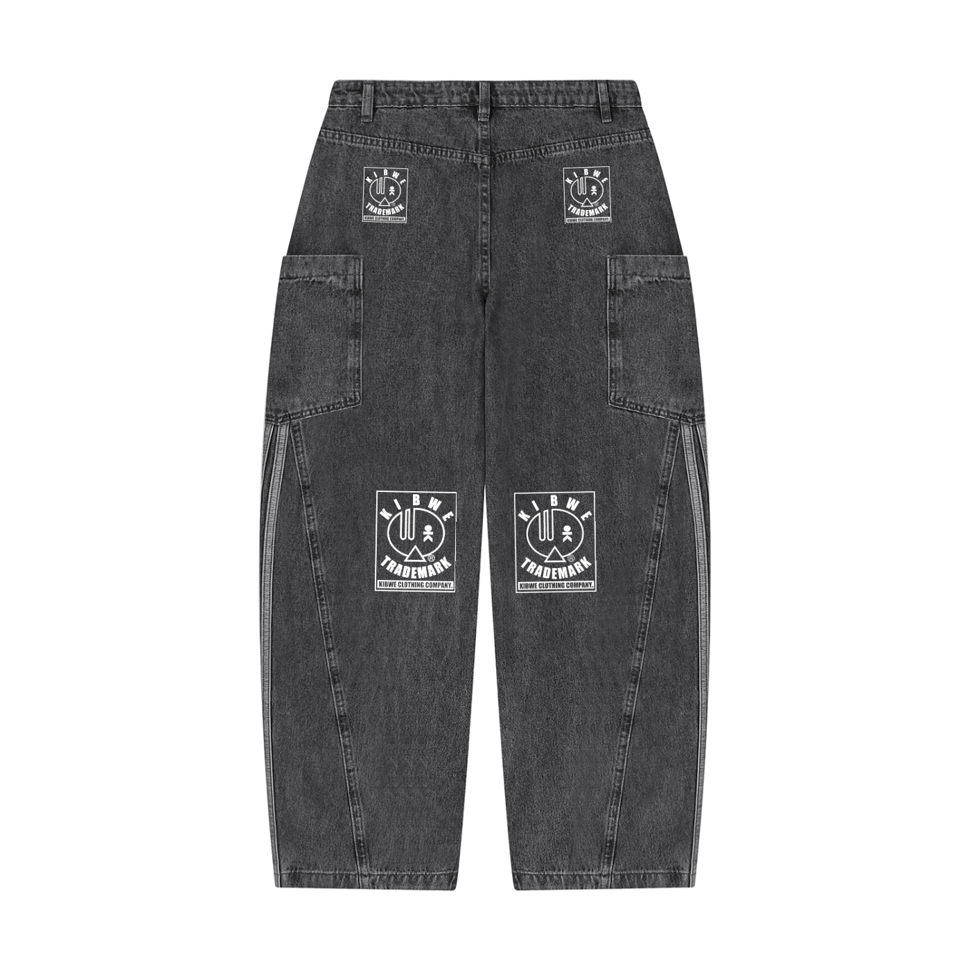 Women's Vintage Wash Barrel Leg Jeans