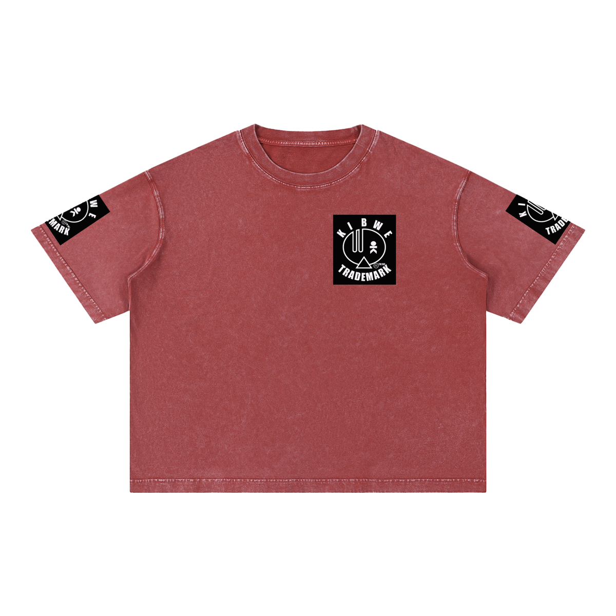Mineral Wash Boxy Cotton T-Shirt