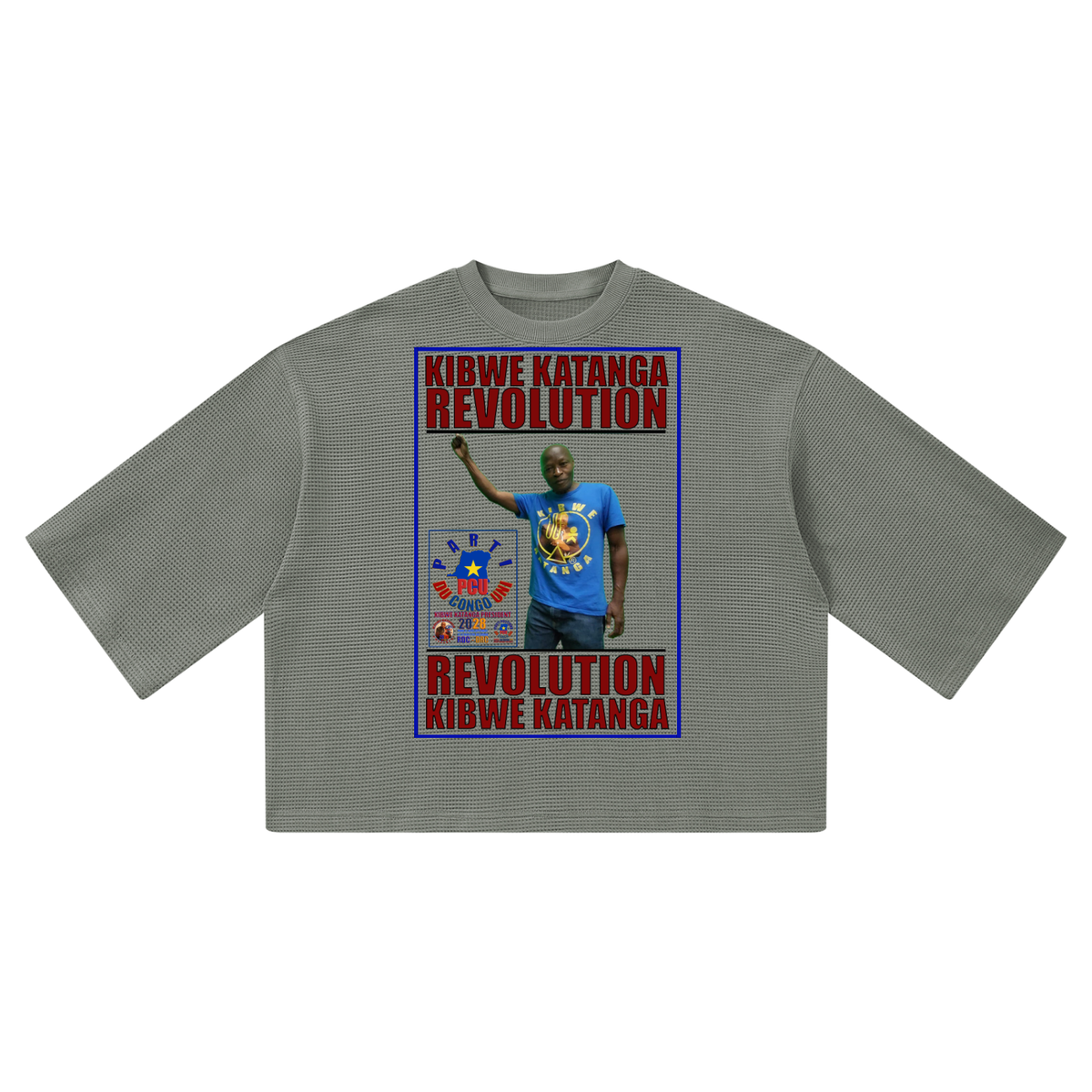 Unisex Waffle Boxy T-Shirt