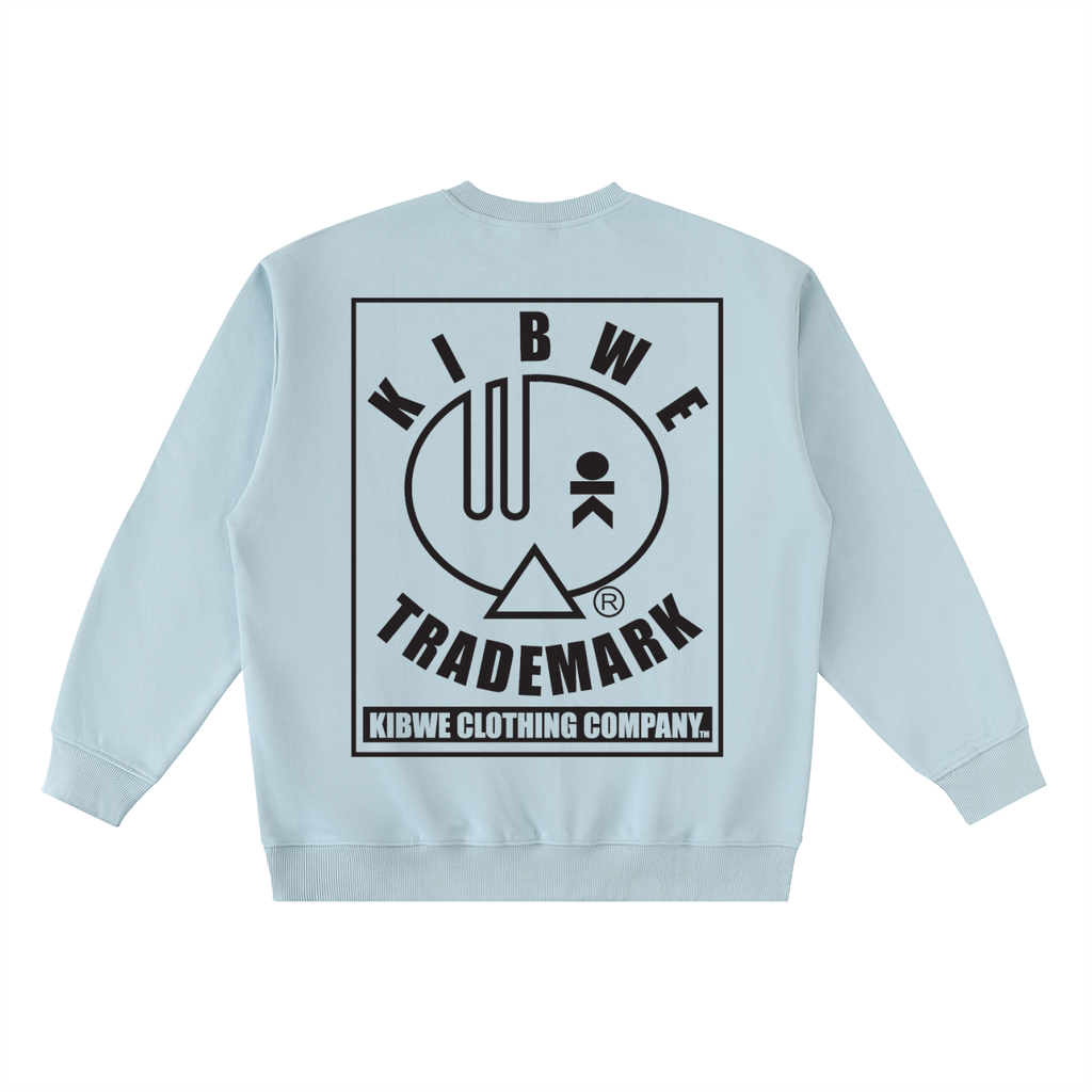 Oversized Crewneck Taped Sweatshirt