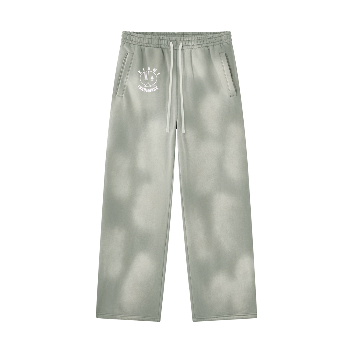 Unisex Sunfade Wide Leg Fleece Sweatpants