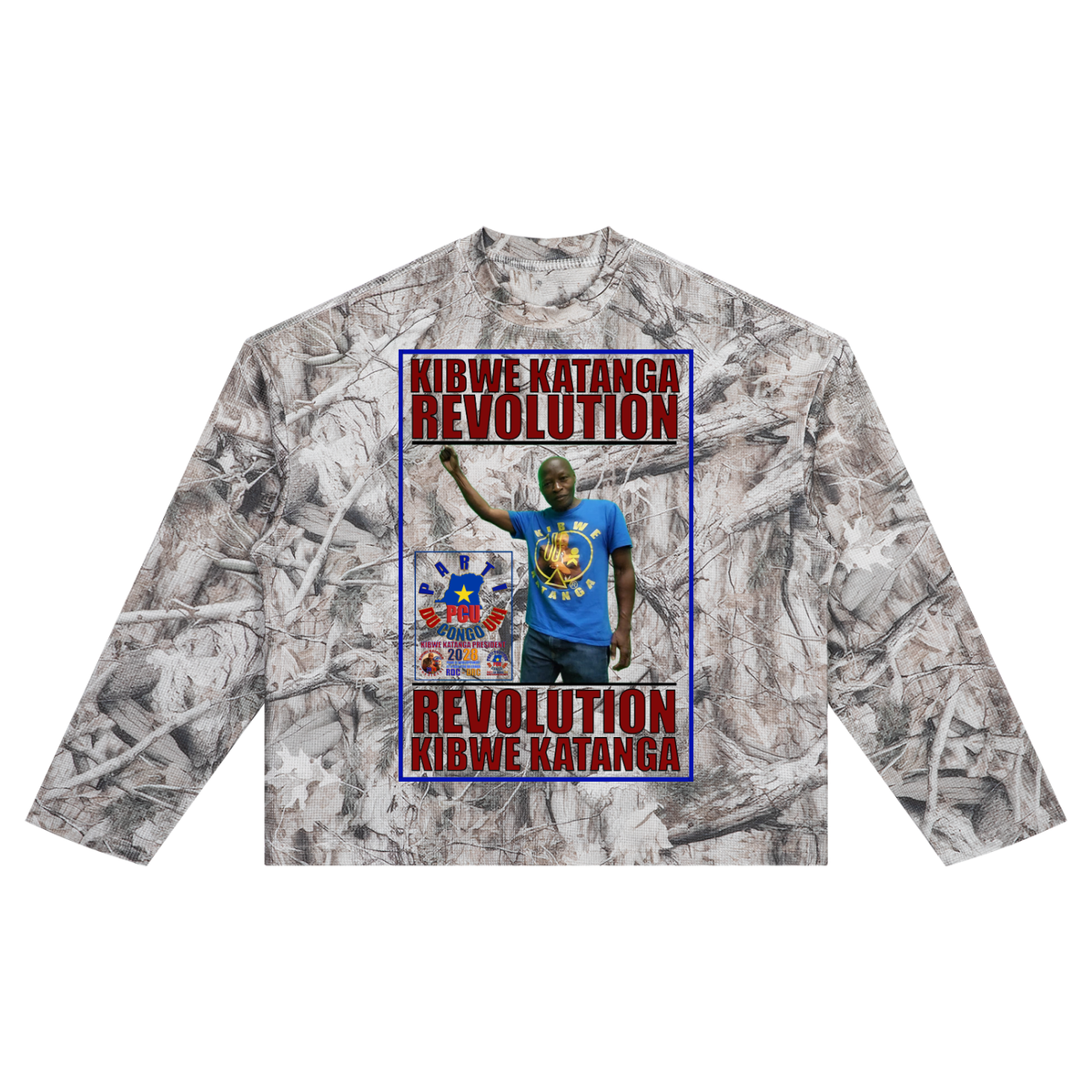 Unisex Tree Camo Waffle T-Shirt