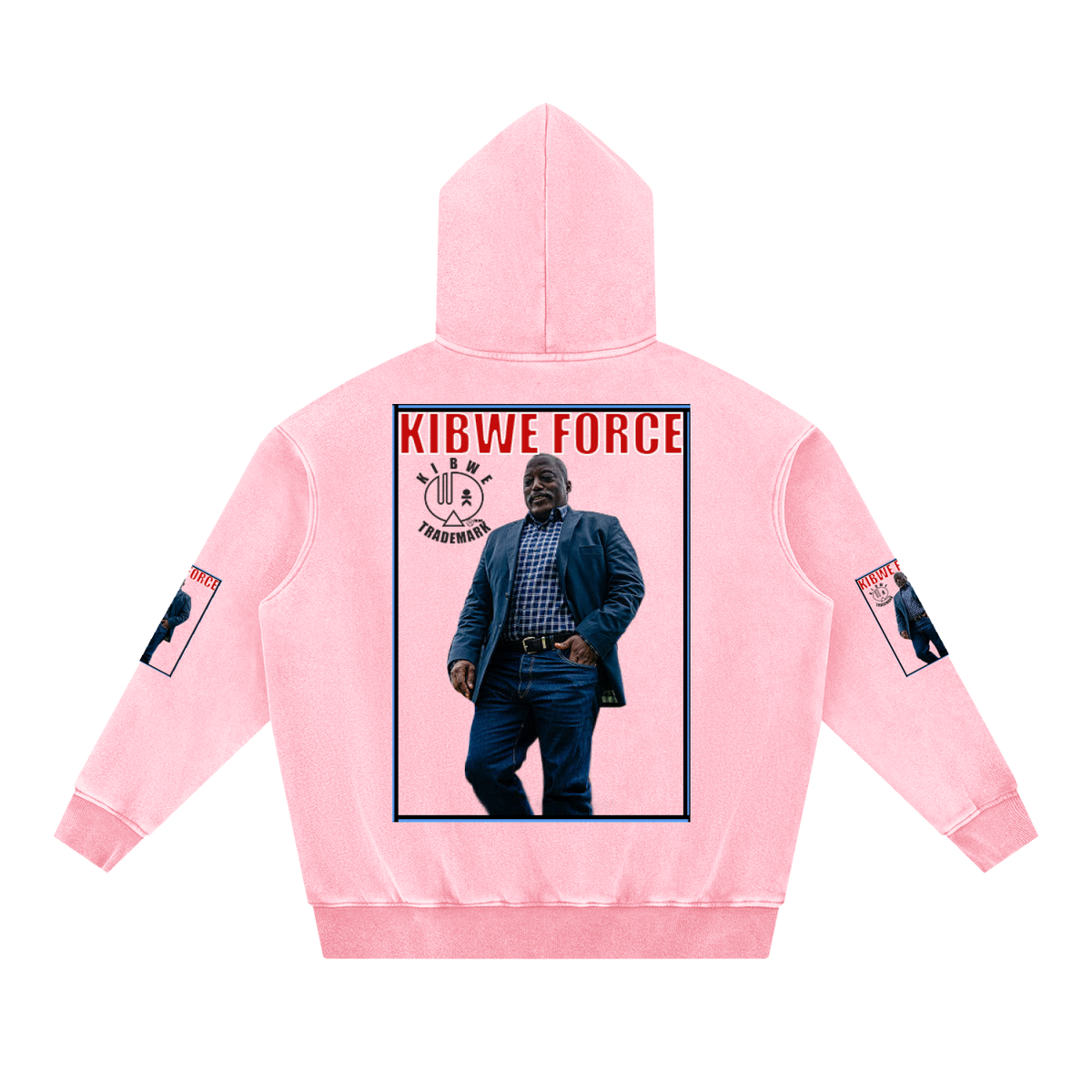Snow Wash Fleece Oversize Hoodie