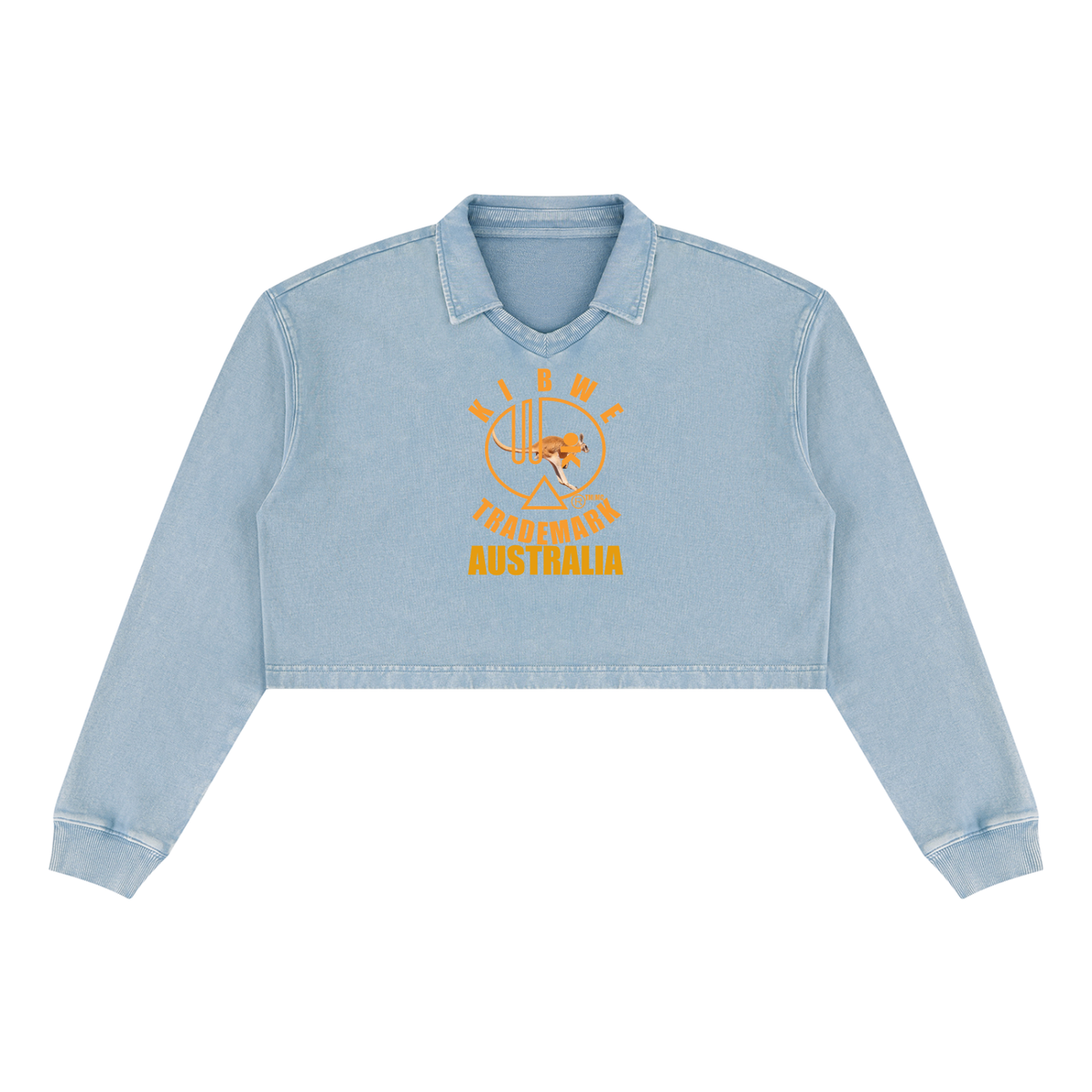 Women’s Vintage Wash Crop Sweatshirt