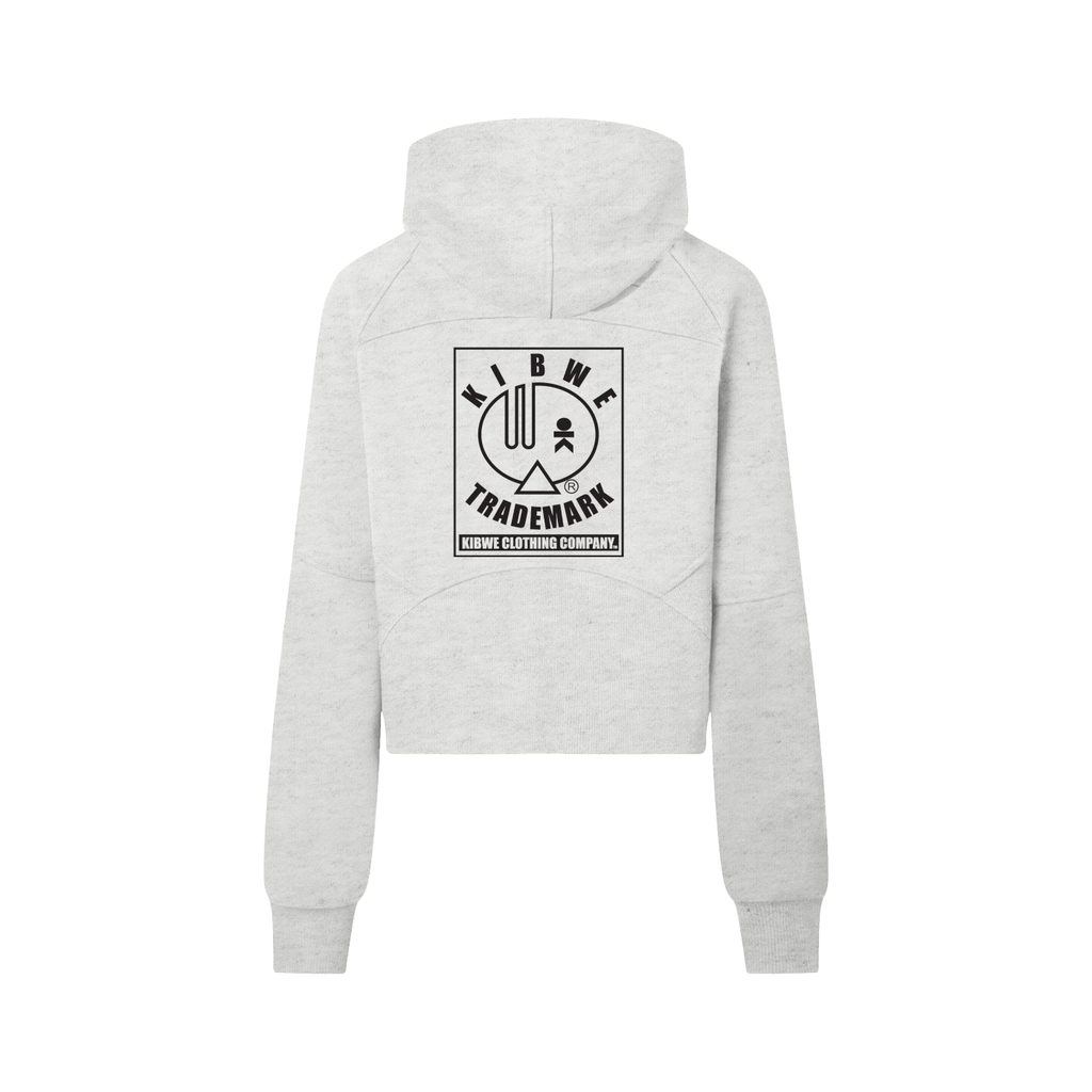 Cropped Half-Zip Hoodie