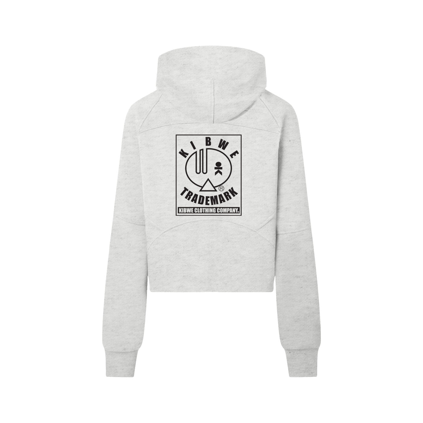 Cropped Half-Zip Hoodie