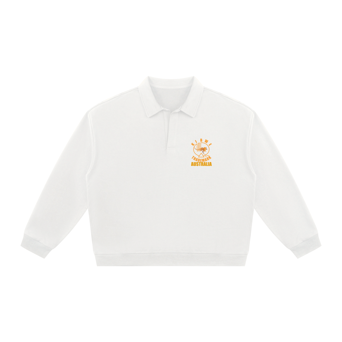 Unisex Oversized Collared Sweatshirt