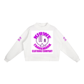 Essential Fleece Mock-Neck Crew Sweatshirt