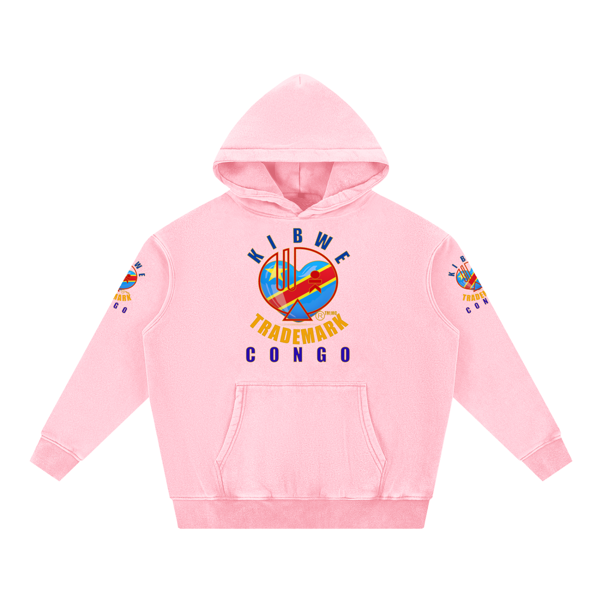 Snow Wash Fleece Oversize Hoodie