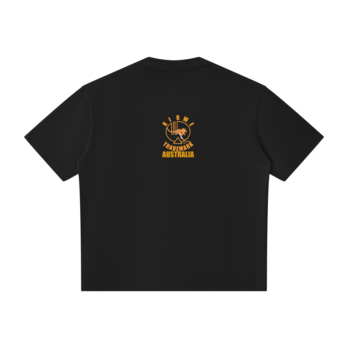 Unisex Oversized Piping Henley T-Shirt