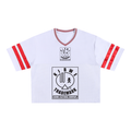 Taped Mesh Boxy T-Shirt