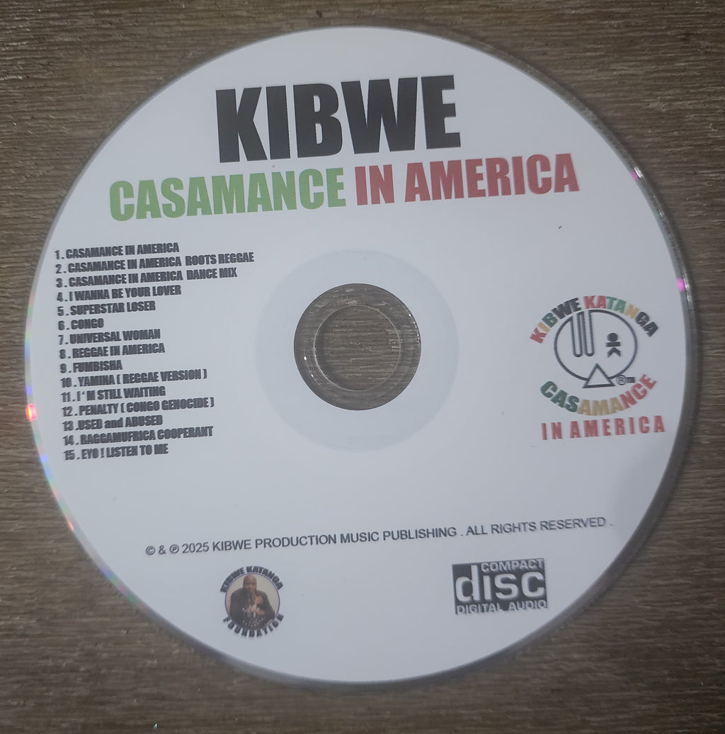 KIBWE'S NEW CD ALBUM : CASAMANCE IN AMERICA