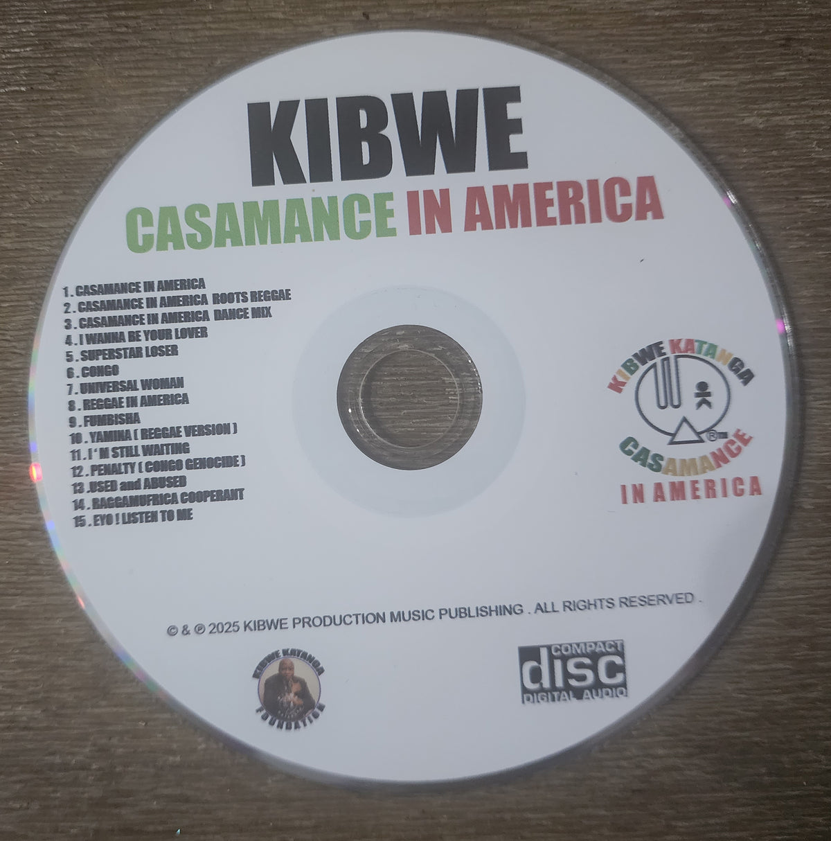 KIBWE'S NEW CD ALBUM : CASAMANCE IN AMERICA