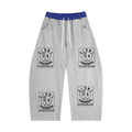 Plaid Waistband Barrel Sweatpants