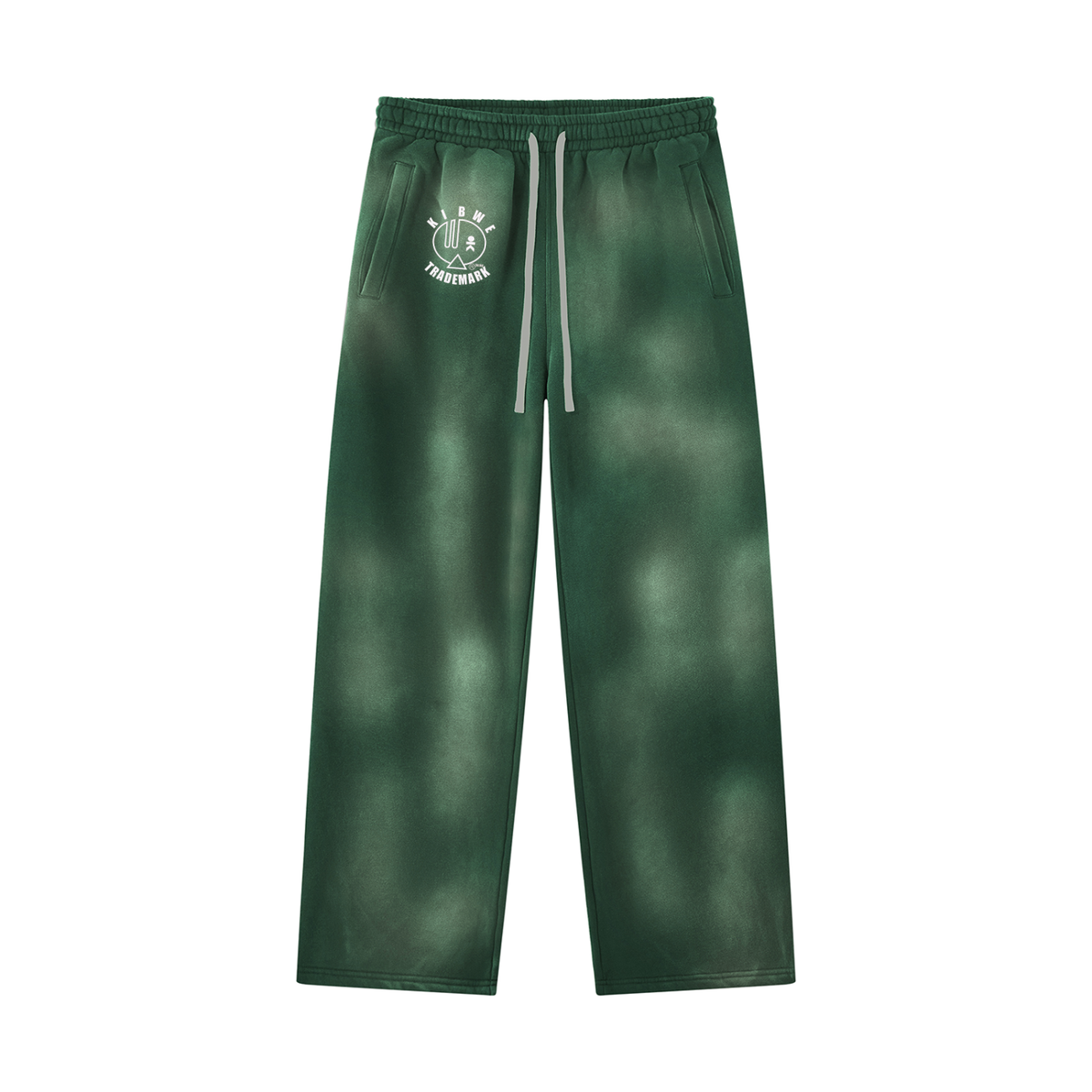 Unisex Sunfade Wide Leg Fleece Sweatpants