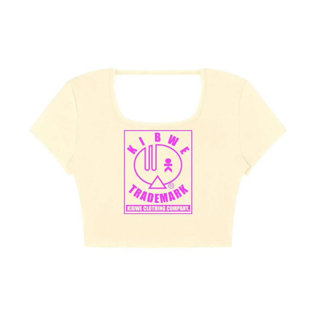 Women's Square Neck Crop T-Shirt