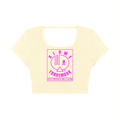 Women's Square Neck Crop T-Shirt