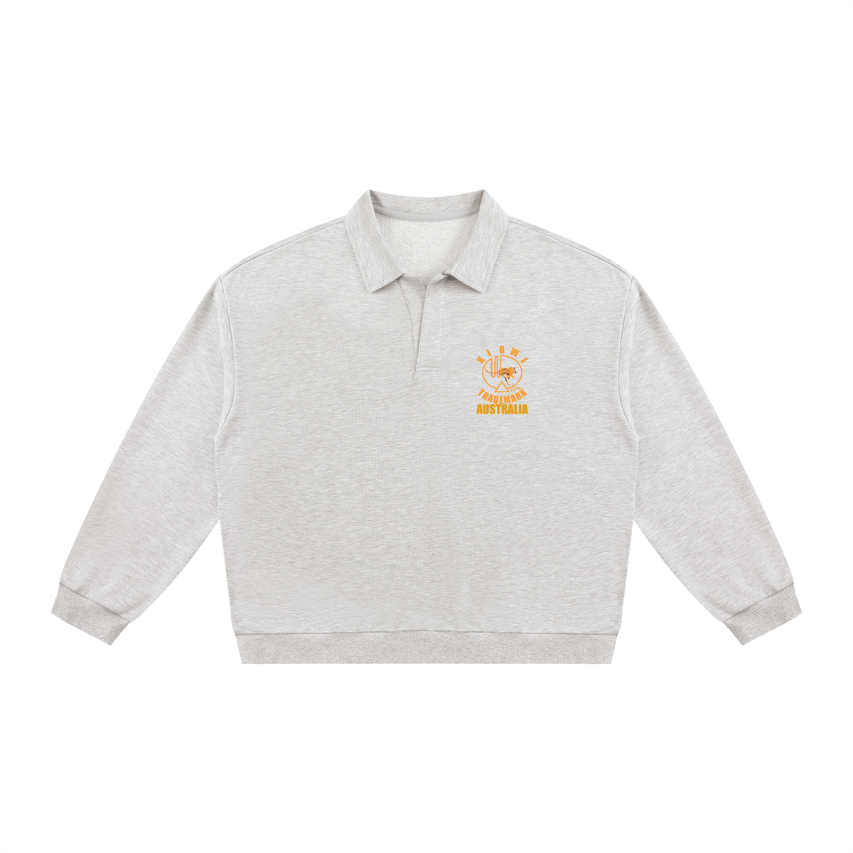 Unisex Oversized Collared Sweatshirt