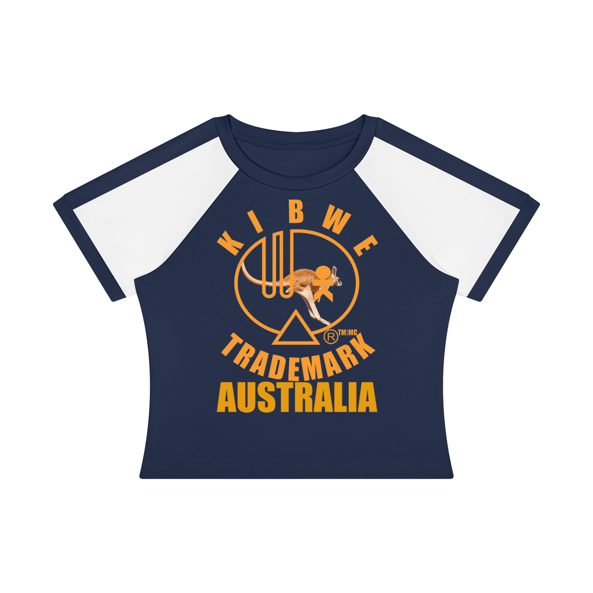 Women’s Slim Raglan Color Block T-Shirt