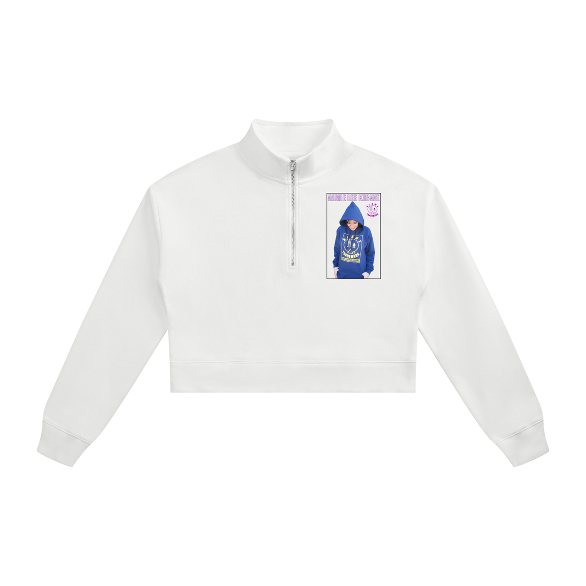 Women's Crop Quarter-Zip Sweatshirt