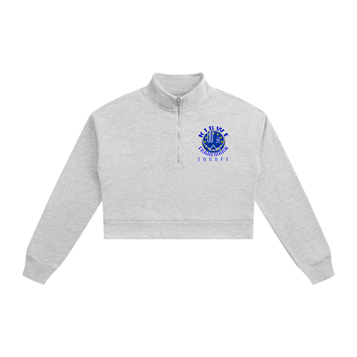 Women's Crop Quarter-Zip Sweatshirt