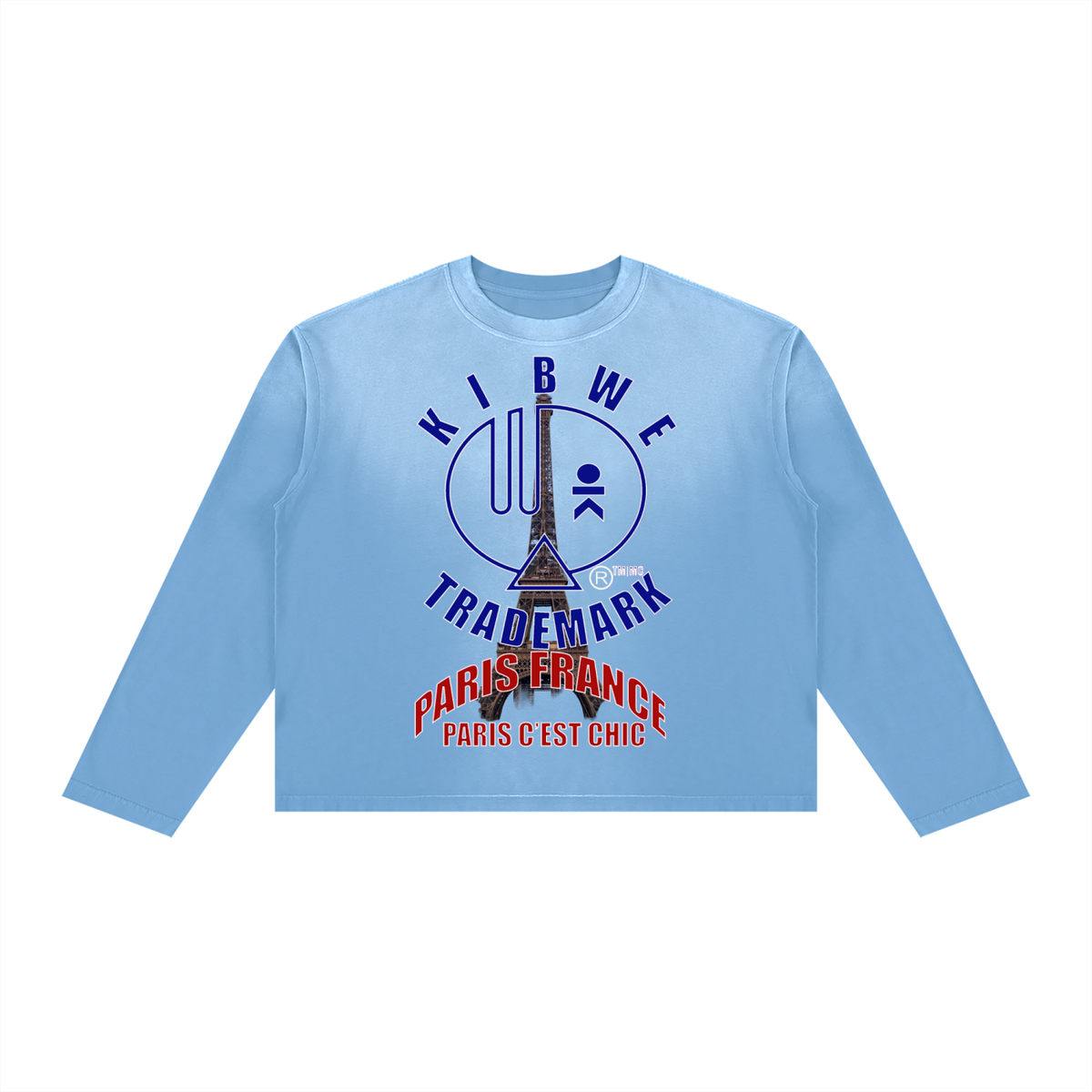 Unisex Sunfade Boxy Long Sleeve T-Shirt