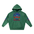 Snow Wash Fleece Oversize Hoodie