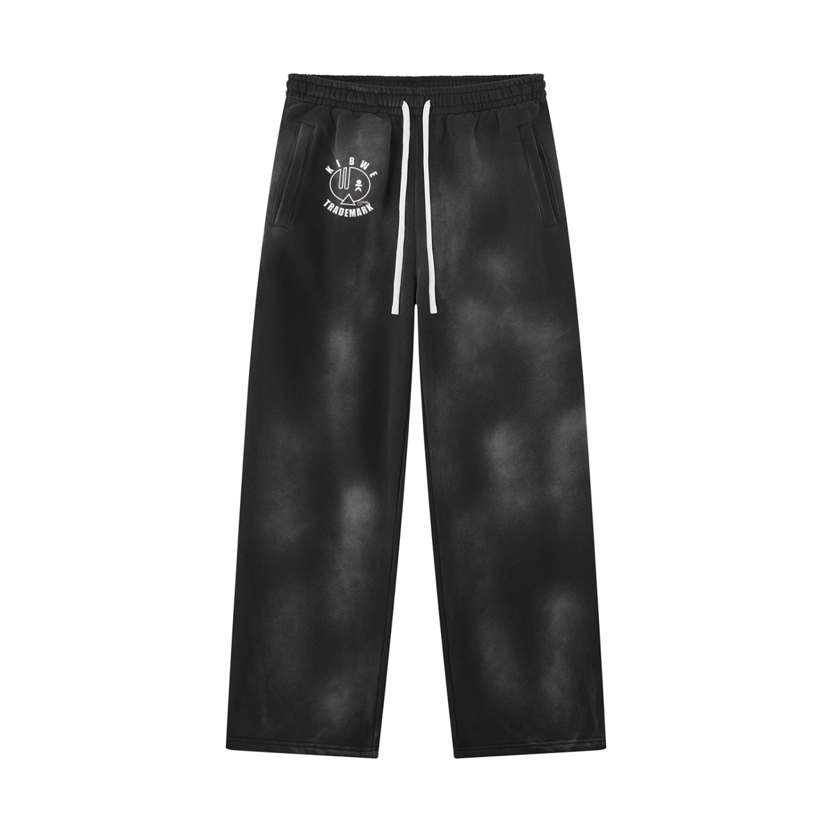 Unisex Sunfade Wide Leg Fleece Sweatpants