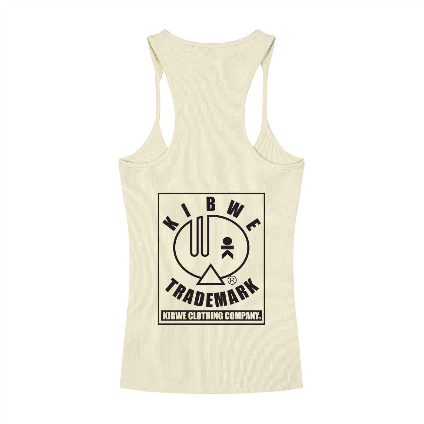 Slim Fit Ribbed Racerback Tank Top