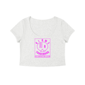 Women's Solid Color Slim Crop T-Shirt