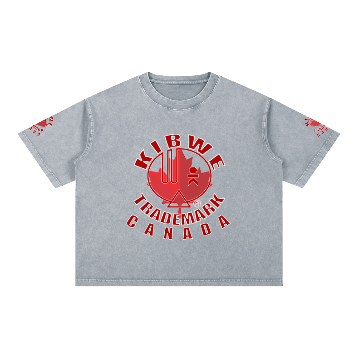 Mineral Wash Boxy Cotton T-Shirt