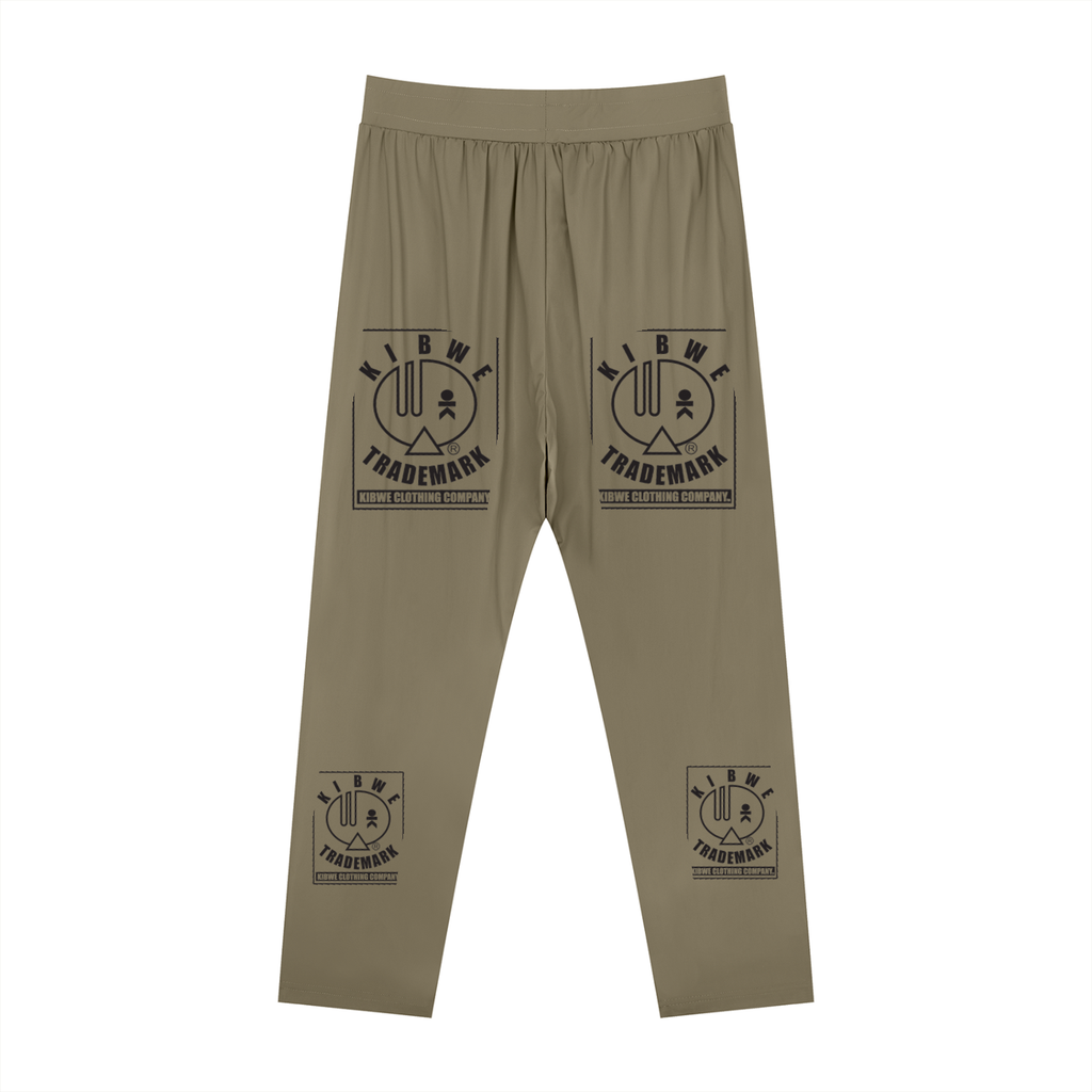 Men's Straight Leg Elastic Waist Pants
